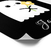 Forever My Boo Halloween Ghost Poster (Hoek)