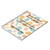 Forever My Choice, Love Rewritten by the Stars Notitieboek (Linkerzijde)