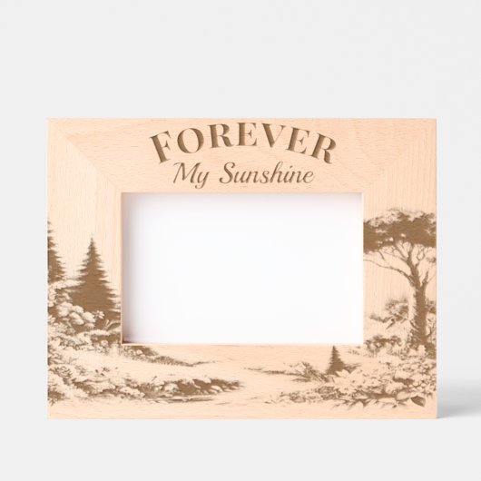Forever My Sunshine Gegraveerde Lijstjes (Voorkant)