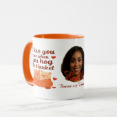 'Forever my Valentine' personalized Mug Mok (Voorkant links)