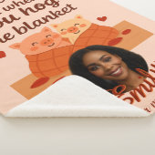 'Forever My Valentine' Sherpa Blanket Deken (3/4)