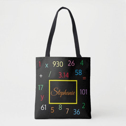 Forever Nummers II Tote Bag (Voorkant)