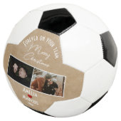 Forever on your team Merry Christmas 2 Photos Voetbal (Drie kwart)