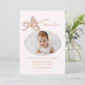 Forever onze aankondiging van de Fotoadoptie (Staand voorkant)