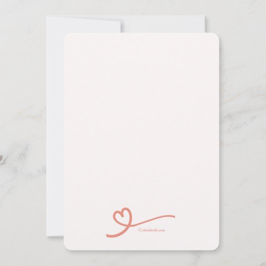 Forever onze aankondiging van de Fotoadoptie (Achterkant)