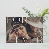 Forever Overlay | Foto-Verloving Aankondiging (Staand voorkant)