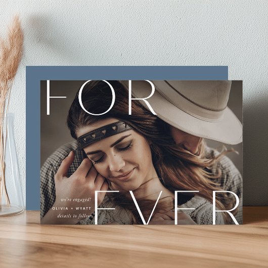 Forever Overlay | Foto-Verloving Aankondiging