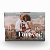 Forever Overlay | Weddenschap of Verloving Fotoblokken (Voorkant)