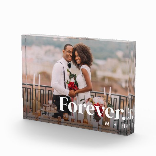 Forever Overlay | Weddenschap of Verloving Fotoblokken (Rechts)