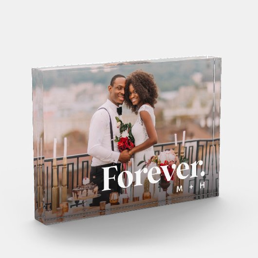Forever Overlay | Weddenschap of Verloving Fotoblokken (Links)