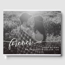 Forever Overlay White Script Fotobruiloft