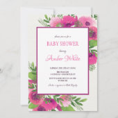 Forever Pink Invitation Kaart (Voorkant)