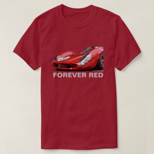 FOREVER RED T-SHIRT (Design voorkant)