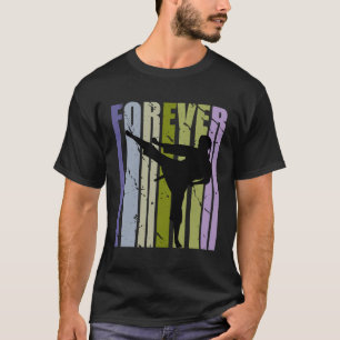 Forever Retro Jiu Jitsu Motivatie Inspirerende Cut T-shirt