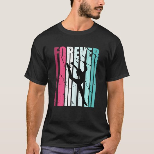 Forever Rhythmic Gymnastics Fan Loves Inspire T-shirt (Voorkant)
