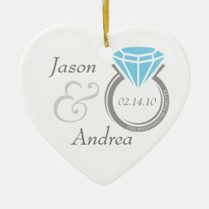 Forever Ring - Aangepaste versiering Keramisch Ornament