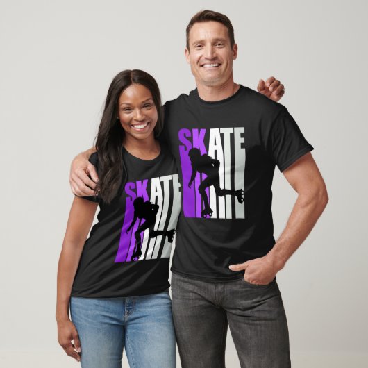  Forever Rolschaatsen Fan Inline Skater T-shirt (Unisex)