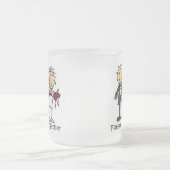 Forever Samen T-shirts en cadeaus Matglas Koffiemok (Center)