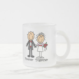 Forever Samen T-shirts en cadeaus Matglas Koffiemok