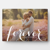 FOREVER Script Easel Back Photo Frameless Fotoplaat (voorkant)