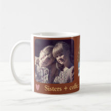 Forever Sisters – Op maat gemaakte fotokoffiemok