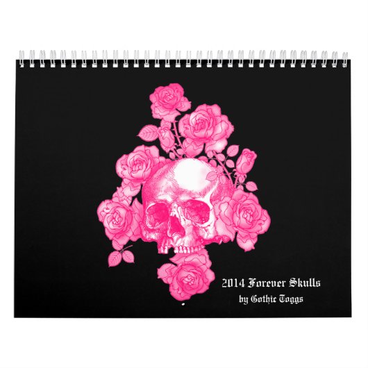Forever Skulls Gothic Fantasy 2014 Agenda Kalender (Hoes)