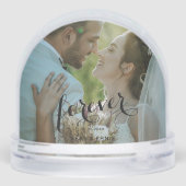 Forever Snow Globe Gift for Love and Remembrance Sneeuwbol (Achterkant)