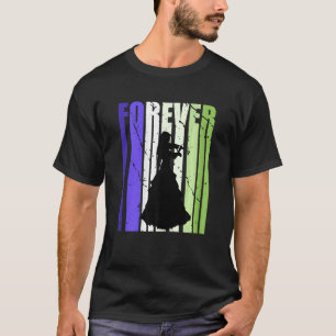 Forever speelt het viool Inspirerend Quotes Love T-shirt