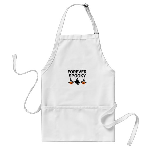 Forever Spooky Apron Standaard Schort (Voorkant)