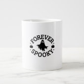 Forever Spooky Cute Ghost & Pumpkins Mug Grote Koffiekop (Voorkant)