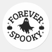 Forever Spooky Halloween Sticker (Voorkant)