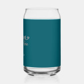 Forever Starts Here Custom Date  Blikvorm Glas (Links)