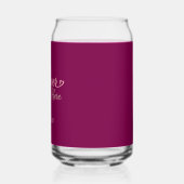 Forever Starts Here Custom Date  Blikvorm Glas (Links)