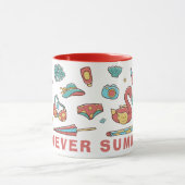 Forever Summer 2024 - Geniet van elke zonsondergan Mok (Midden)