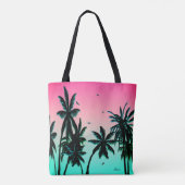 Forever Summer 365 Pink Flamingo Ice Sherbet Tote Bag (Achterkant)