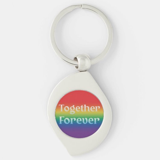 Forever Swirl Sleutelhanger (Voorkant)