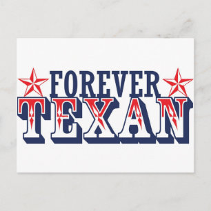 Forever Texan Briefkaart
