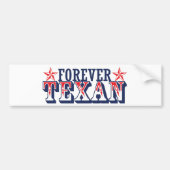 Forever Texan Bumpersticker (Voorkant)