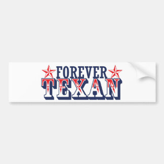Forever Texan Bumpersticker
