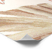 Forever Thankful Abundaneful Alway Bless Poster (Hoek)