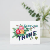 Forever Thin Briefkaart (Staand voorkant)