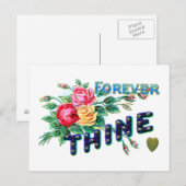 Forever Thin Briefkaart (Voorkant / Achterkant)