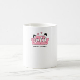 Forever Together Mok - Romantisch paar cadeau & li