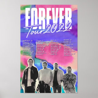 Forever Tour 2022 (optie 1) Poster
