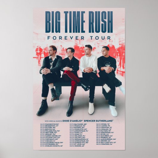 Forever Tour 2022 (optie 3) Poster (Voorkant)