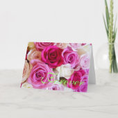 Forever trouwbriefkaarten kaart (Voorkant)