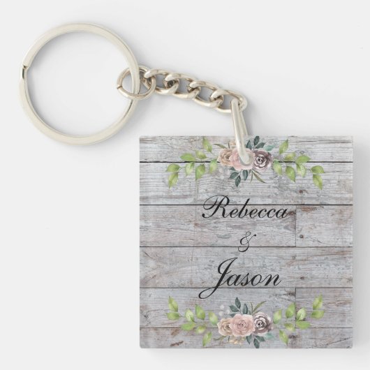 Forever twee harten - één liefde sleutelhanger (Voorkant)