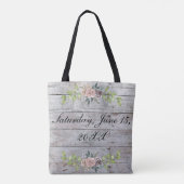 Forever twee harten - één liefde tote bag (Achterkant)