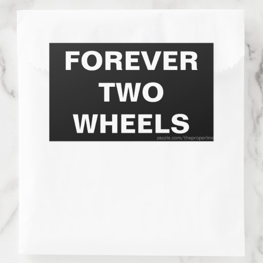 Forever Two Wheels Stickers (Tas)