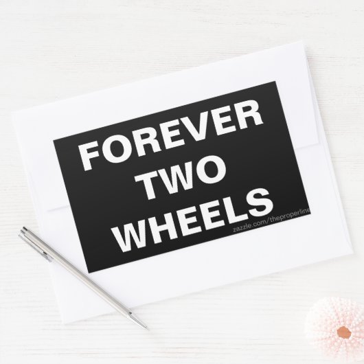 Forever Two Wheels Stickers (Envelop)